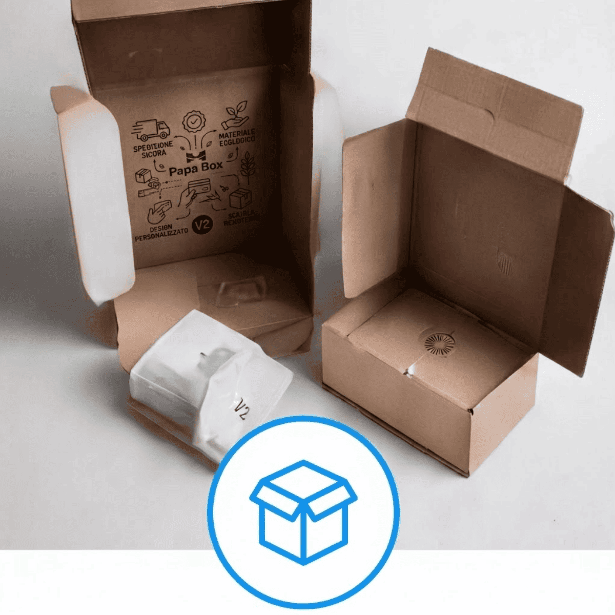 Grafiche Papa Box CARD Packaging V3